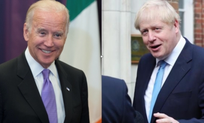 G7: Joe Biden accuses Boris Johnson of &quot;inflaming tensions&quot; in Northern Ireland