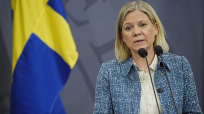 Sweden’s former PM open to using military to tackle gang violence