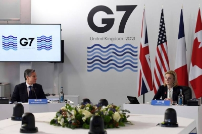 G7 ministers present a united front in the face of Russian aggression toward Ukraine
