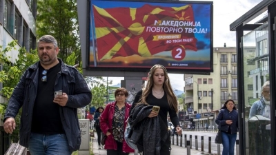 North Macedonia votes in crucial elections for stalled EU talks