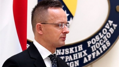Hungarian FM slams Russia sanctions, vows to shield Bosnia’s Dodik
