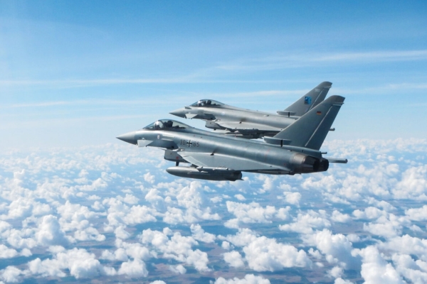 RAF to fly joint missions with German Air Force as UK prepares to lead NATO air policing in Estonia